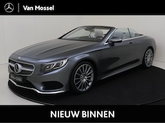 Mercedes-Benz S-klasse Cabrio - 500 / AMG Line/ 20 inch/ Grijs leder/ Swarovski koplampen/ Nachtzicht/ DISTRONIC/ Zéér com