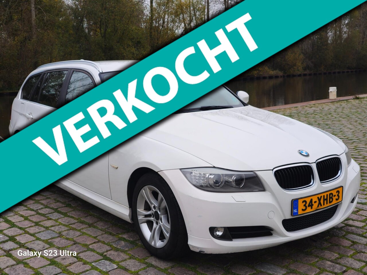 BMW 3-serie Touring - 318i Corporate Lease Luxury Line 1e eigenaar airco cruis control parkeer sensor leerbekele - AutoWereld.nl