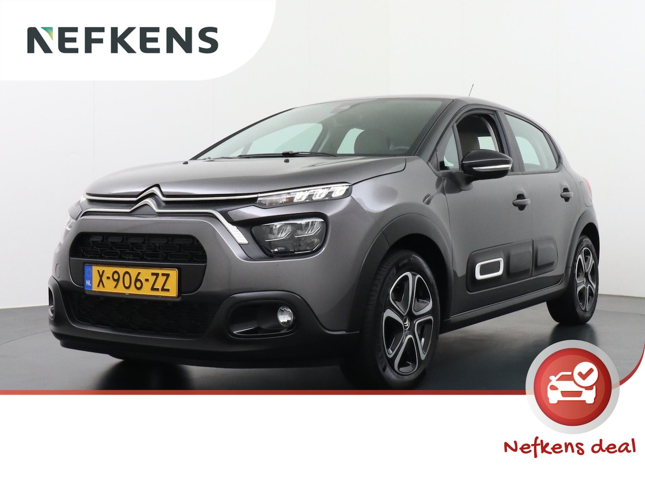 Citroën C3 - Plus 83 pk | Navigatie | Parkeersensoren Achter | Verwarmde Comfortstoelen | LED Koplampen - AutoWereld.nl