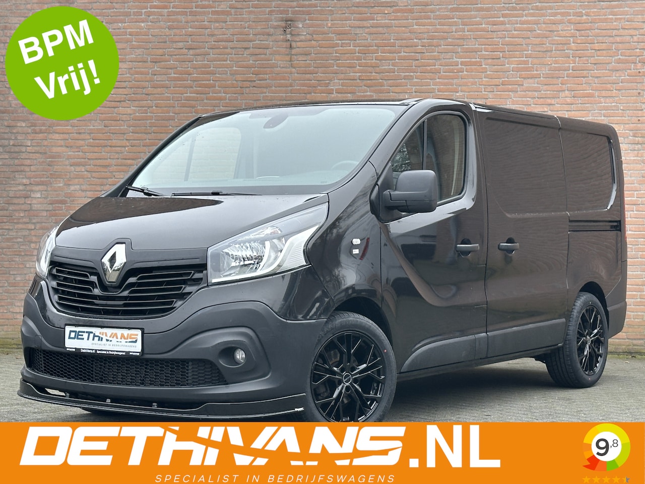 Renault Trafic - 1.6dCi 125PK Black Edition / 2x Schuifdeur / Camera / Navigatie - AutoWereld.nl