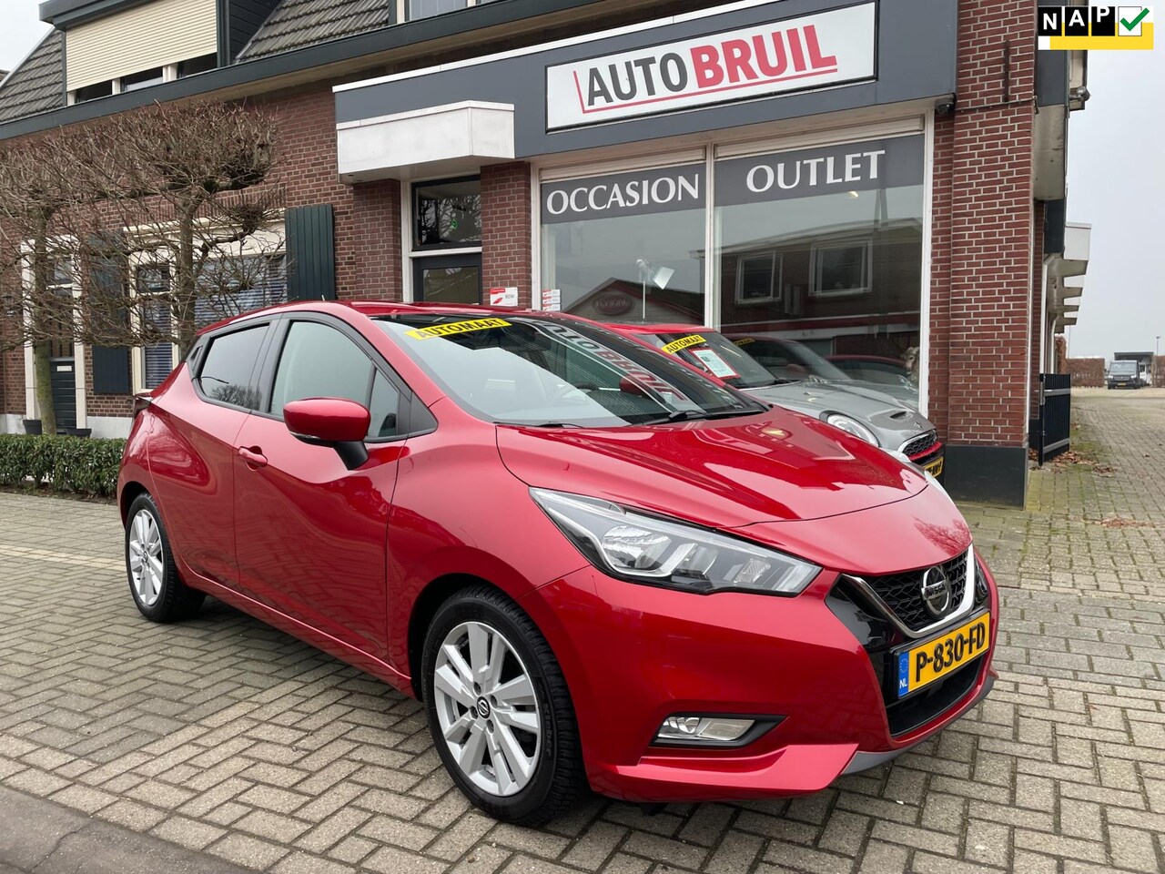 Nissan Micra - 1.0 IG-T Tekna Automaat 32000 km Carplay|Camera|Cruisse|Stoelverw. - AutoWereld.nl