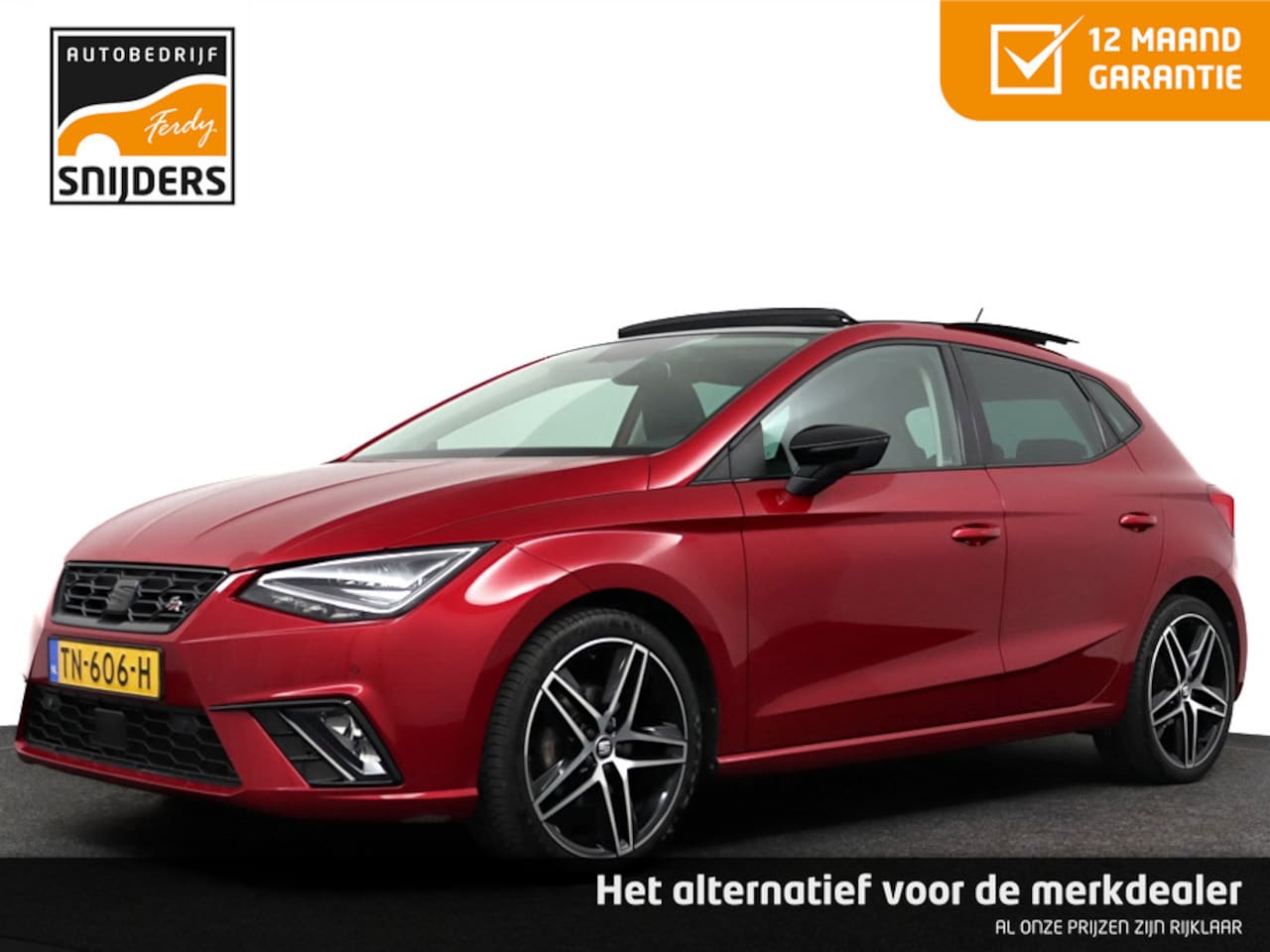 Seat Ibiza - TSI FR Black Optic DSG Business Intense BEATS, Orig.NL | DAB+ | Panorama | PDC Camera | LE - AutoWereld.nl