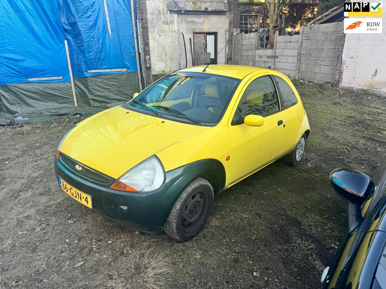 Ford Ka - 1.3 Collection airco leer 160dkm nap apk juni 2025. inruil koopje zo mee nemen - AutoWereld.nl