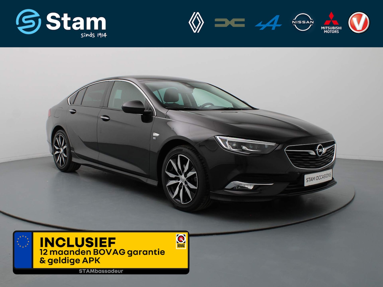 Opel Insignia Grand Sport - 165pk Turbo Innovation Camera | Climate | Navi | OPC Line | Parksens. v+a - AutoWereld.nl