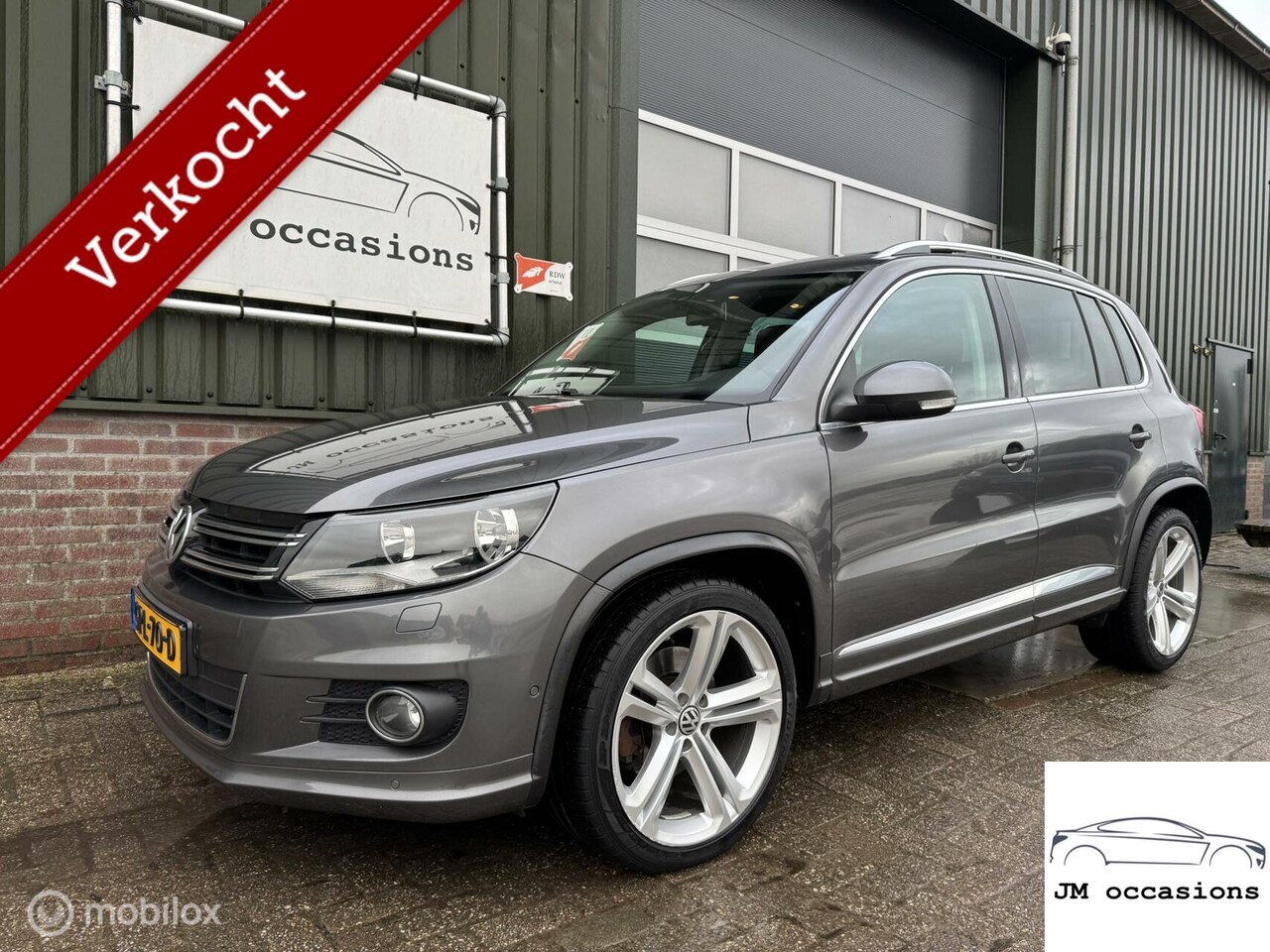 Volkswagen Tiguan - 1.4 TSI R-line|Leder|Pano|Clima|Navi|PDC - AutoWereld.nl