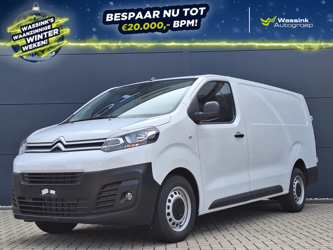 Citroën Jumpy - GB XL 1.5 BlueHDi 100PK 3-zits| Verhoogd laadvermogen | Navigatie | Trekhaak - AutoWereld.nl