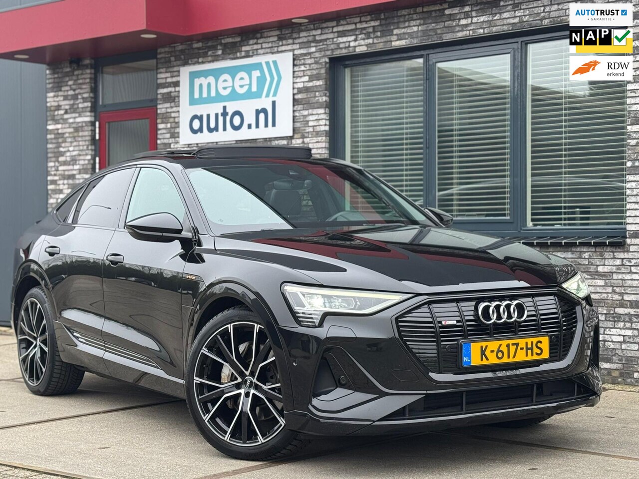 Audi e-tron Sportback - 50 quattro 3x S-LINE PANO l CARPLAY l BLACK PACK l CAMERA l ORG.NL l 22INCH - AutoWereld.nl