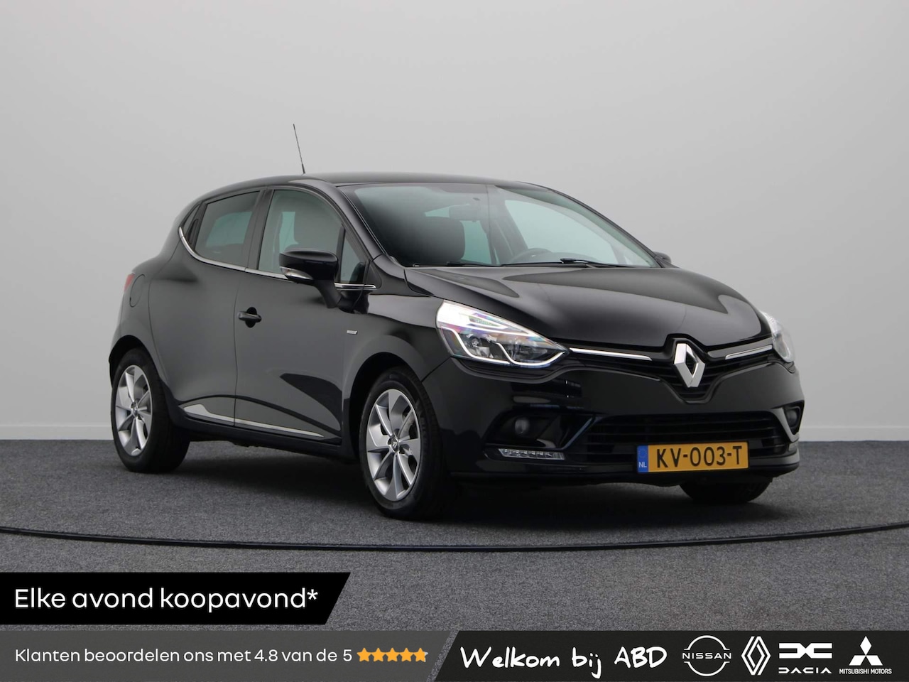 Renault Clio - 90pk TCe Limited | Navigatie | Cruise control | Airco | Parkeersensoren achter | - AutoWereld.nl