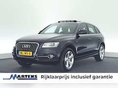 Audi Q5 - 2.0 TFSI 180pk S-Tronic quattro 2x S-Line Trekhaak Stoelverwarming Navigatie Panoramadak X