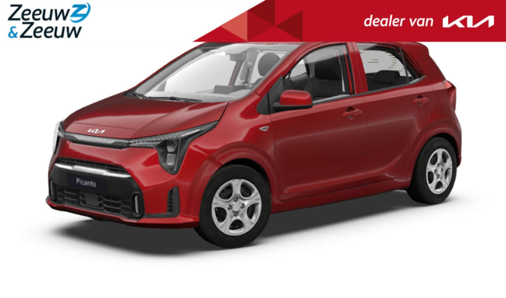 Kia Picanto - 1.0 DPI DynamicLine | €1.000 inruilvoordeel | Private Lease vanaf €309,- p.m. |  8 inch fu - AutoWereld.nl