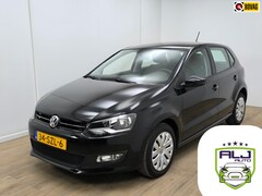 Volkswagen Polo - Occasion 1.2 TSI Comfortline met cruisecontrol en aux radio | Tweedehands Polo in zwart en