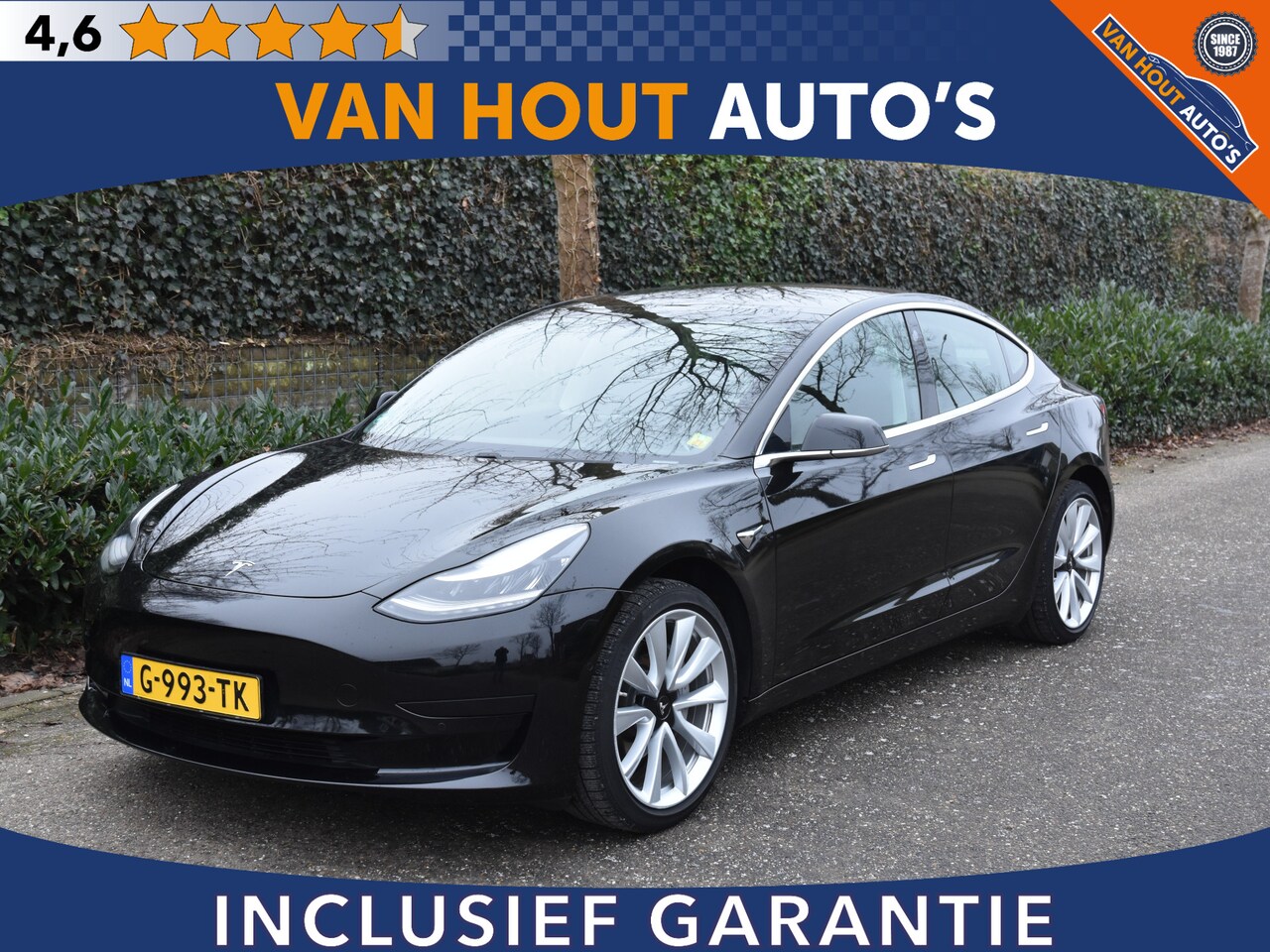 Tesla Model 3 - Standard RWD Plus 60 kWh | AUTO PILOT | 360 CAMERA - AutoWereld.nl