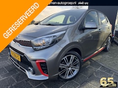 Kia Picanto - 1.2 CVVT GT-Line | Navigatie | Lederen Bekleding | Apple Carplay/ Android Auto | Dealerond