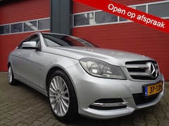 Mercedes-Benz C-klasse Coupé - 180 157PK Automaat Navi Clima Cruise LMV Leer NL-Auto