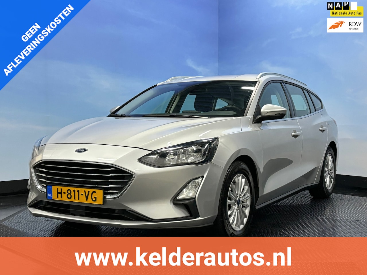 Ford Focus Wagon - 1.0 EcoBoost Titanium Business | Cruise | PDC | Navi | - AutoWereld.nl