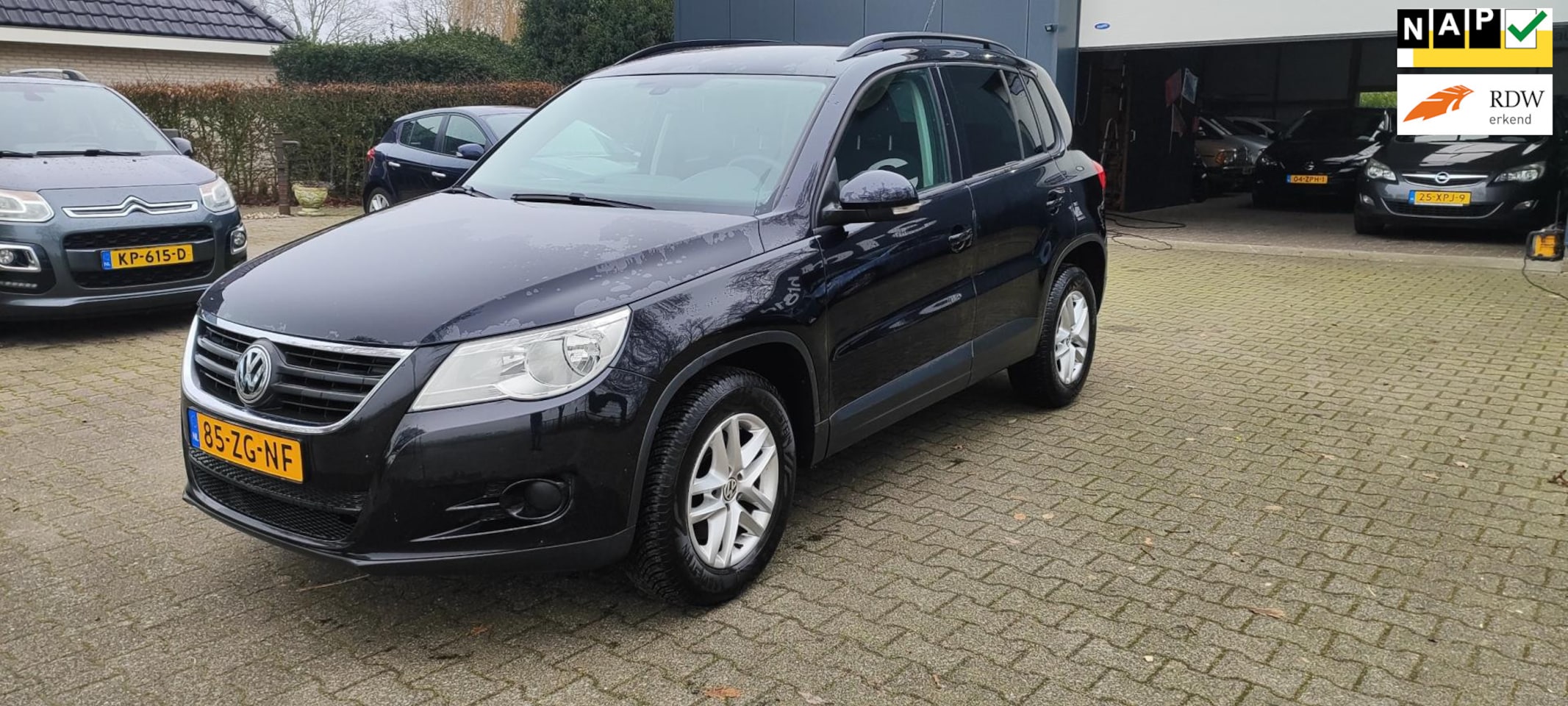 Volkswagen Tiguan - 1.4 TSI Comfort&Design 4Motion bj 2008 airco - AutoWereld.nl