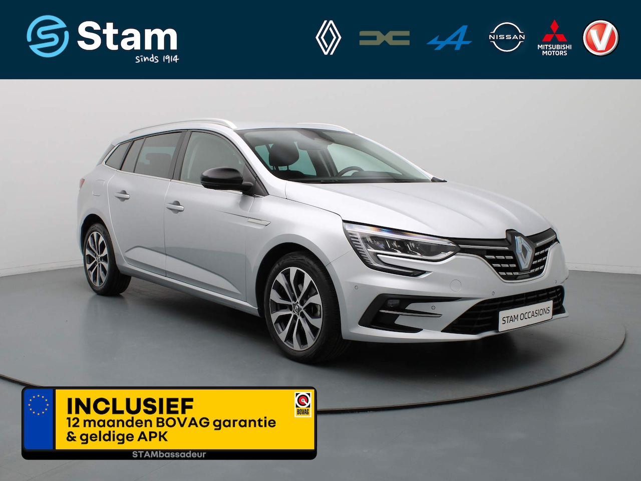 Renault Mégane Estate - TCe 140pk Techno EDC/AUTOMAAT BOSE | Camera | Navi | Parksens. | Stoel-/stuurverwarming - AutoWereld.nl