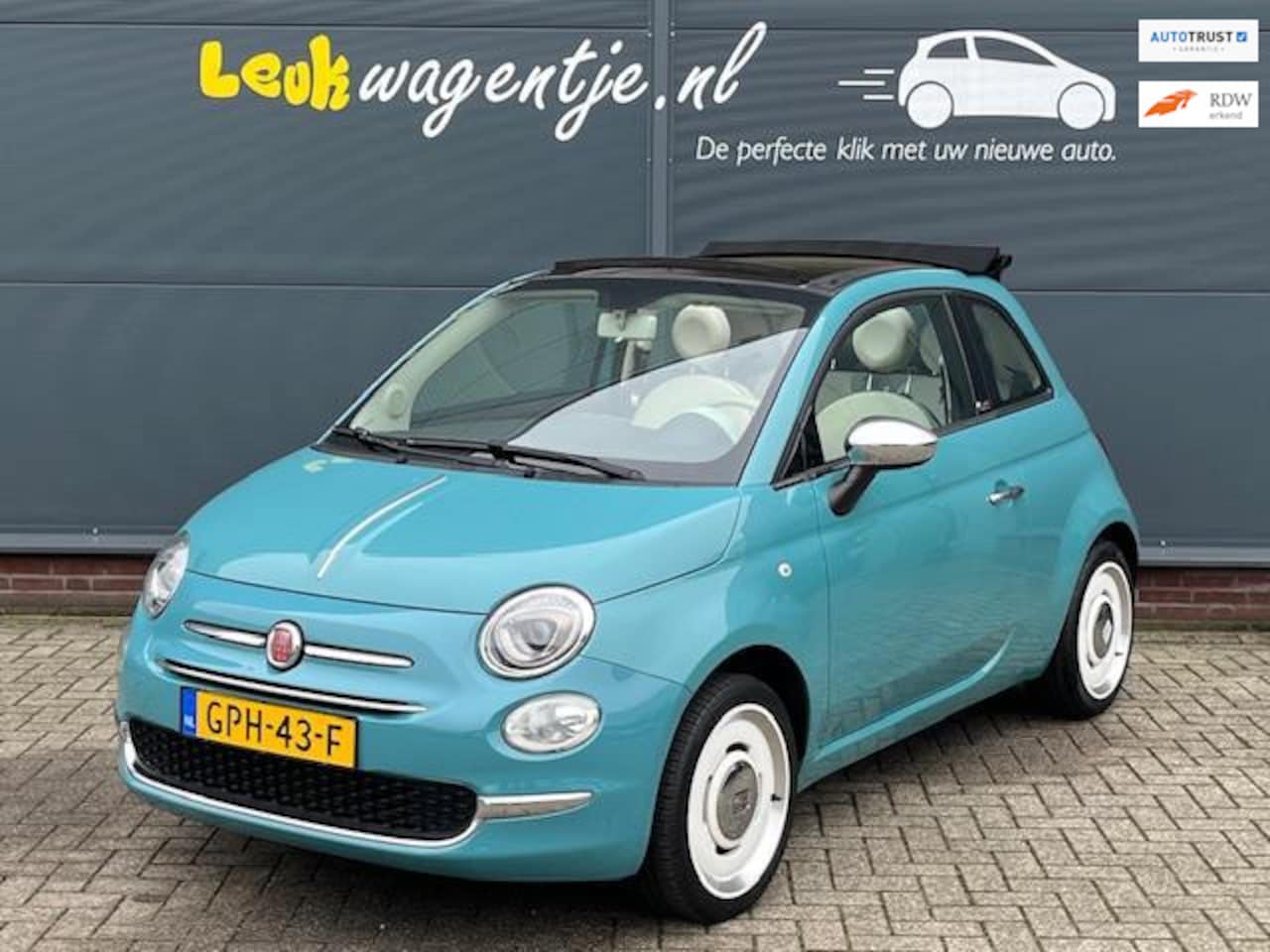 Fiat 500 C - 1.2 Anniversario Cabrio *carplay *climate *cruise - AutoWereld.nl