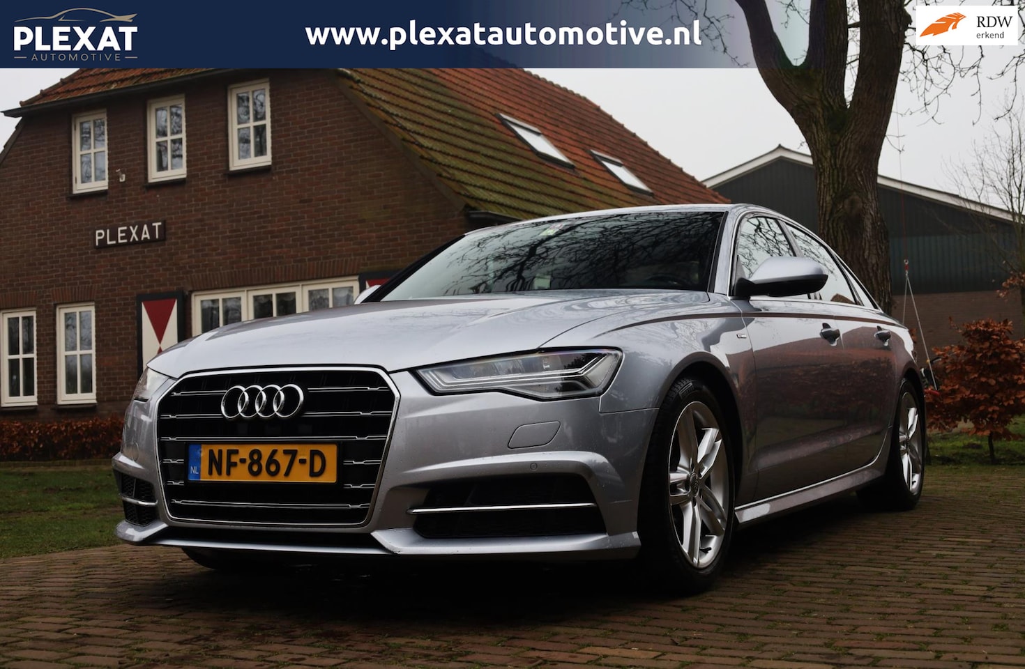 Audi A6 Limousine - 1.8 TFSI ultra Lease Edition Aut. | 3x S-line | Sportstoelen | Navigatie | Lichtmetaal | P - AutoWereld.nl