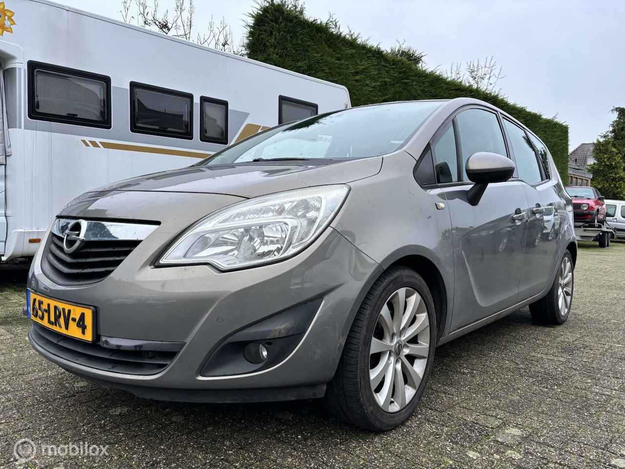 Opel Meriva - 1.4 Turbo Cosmo Navigatie / Trekhaak / NIEUW APK - AutoWereld.nl