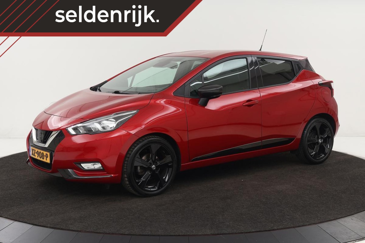 Nissan Micra - 1.0 IG-T N-Sport | Camera | Navigatie | Half leder | Keyless | Carplay | Half leder | Airc - AutoWereld.nl