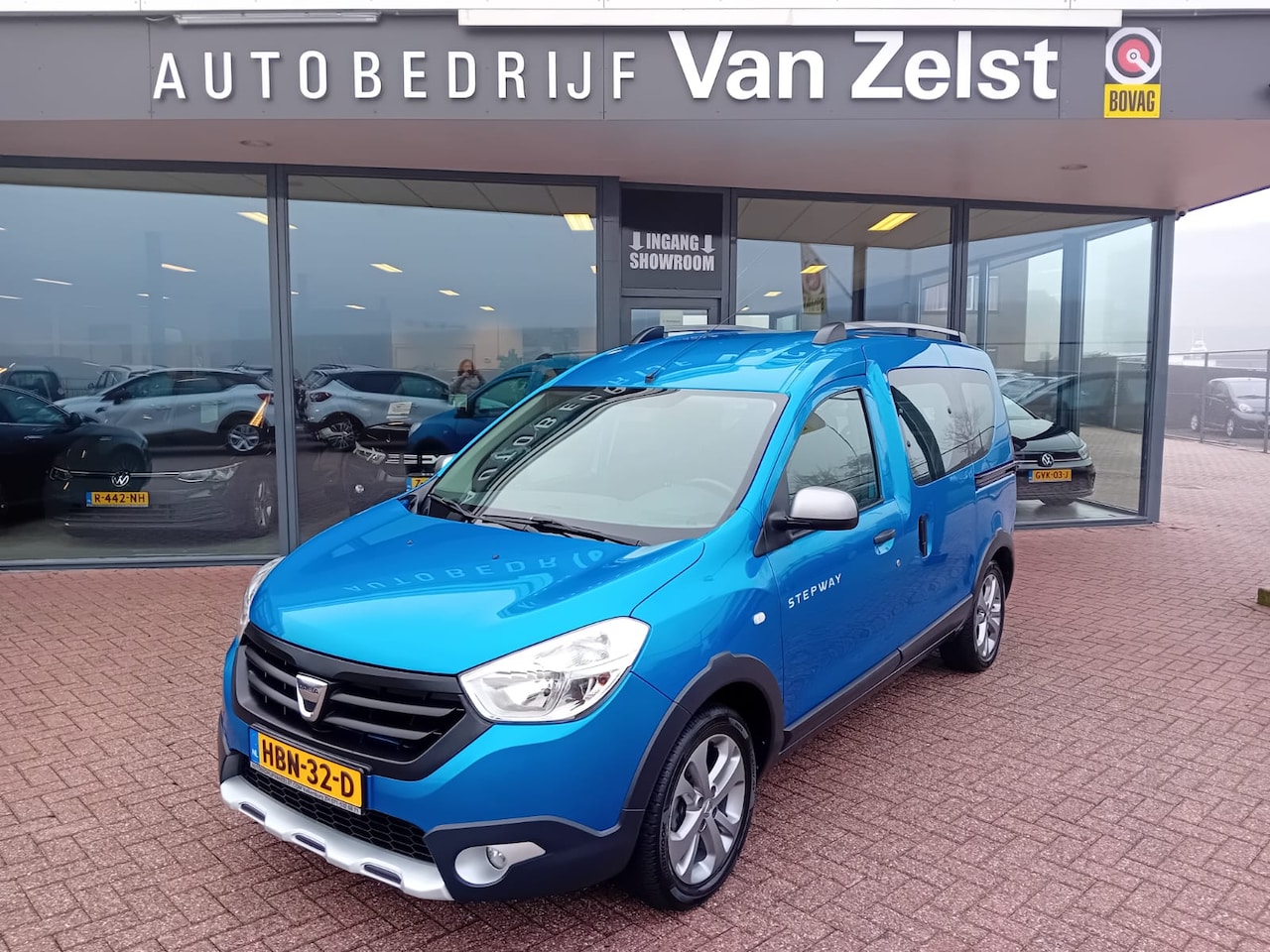 Dacia Dokker - 1.2 TCe S&S Stepway, Airco, Multimedia systeem, Bluetooth telefoonverbinding, Cruise contr - AutoWereld.nl