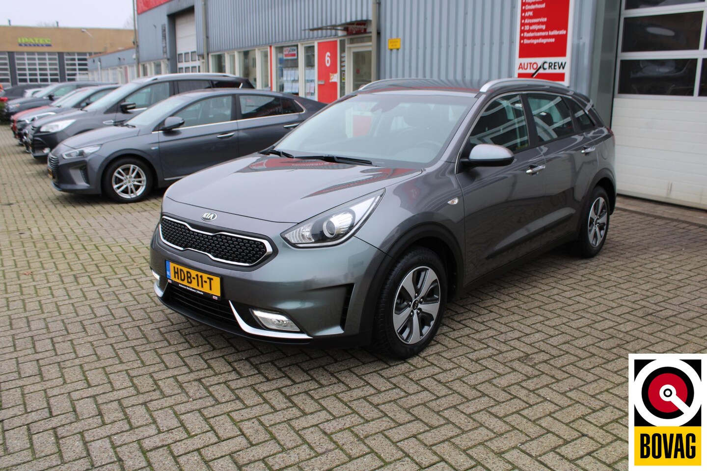 Kia Niro - 1.6 GDi Hybrid First Edition 1.6 GDi Hybrid First Edition - AutoWereld.nl