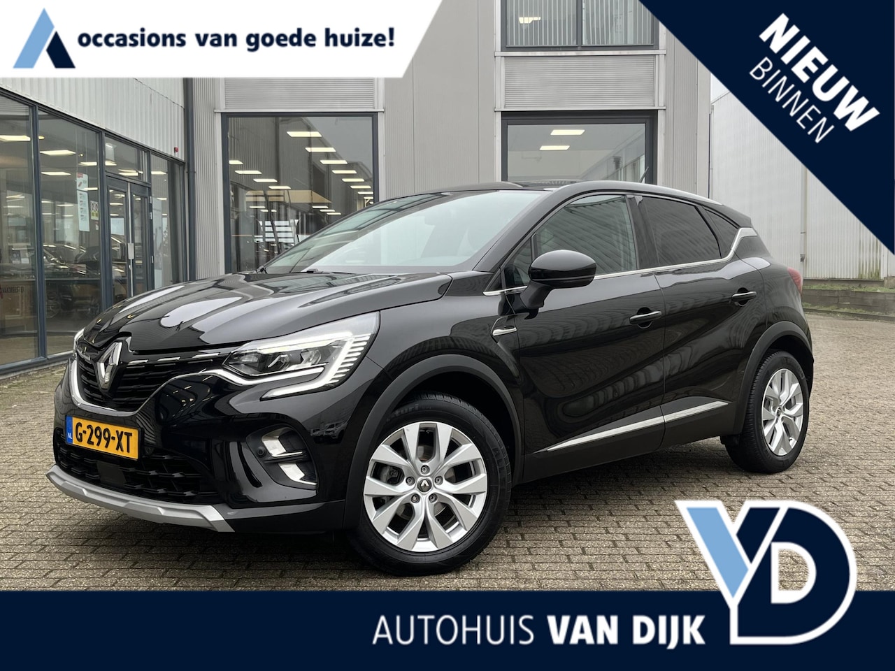 Renault Captur - 1.0 TCe 100 Intens | NL Auto/1e Eig./Voll.Historie/Navi/Camera/Clima/Cruise/17"+All-Season - AutoWereld.nl