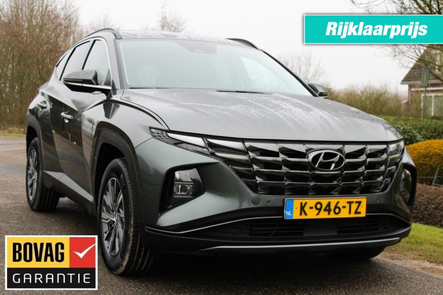 Hyundai Tucson - 1.6 T-GDI HEV 230pk Comfort automaat ECC/ACC/navi/DAB/trekhaak - AutoWereld.nl