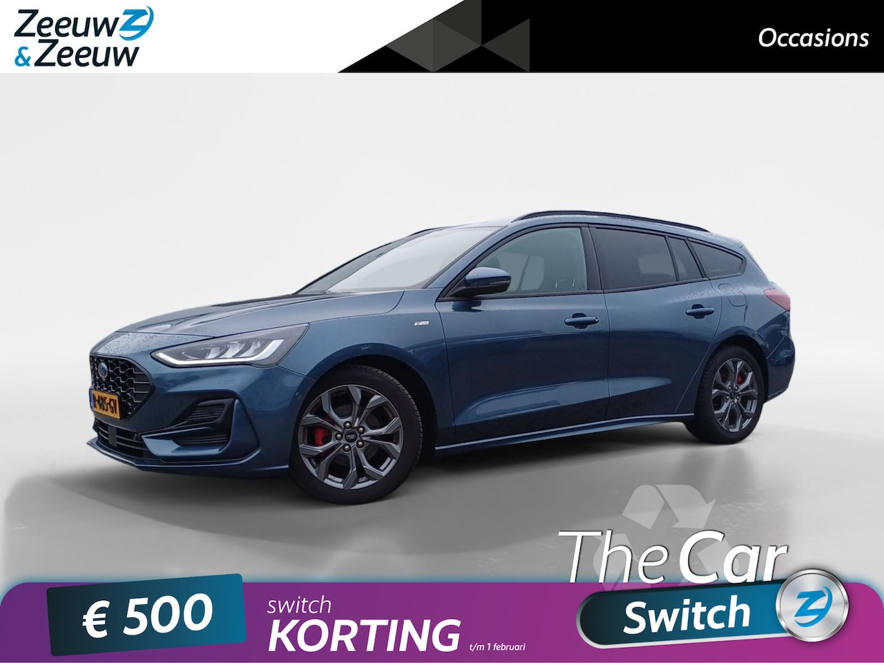 Ford Focus Wagon - 1.0 EcoBoost Hybrid ST Line Style | Achteruitrijcamera | Design Pack | Winter Pack | Priva - AutoWereld.nl