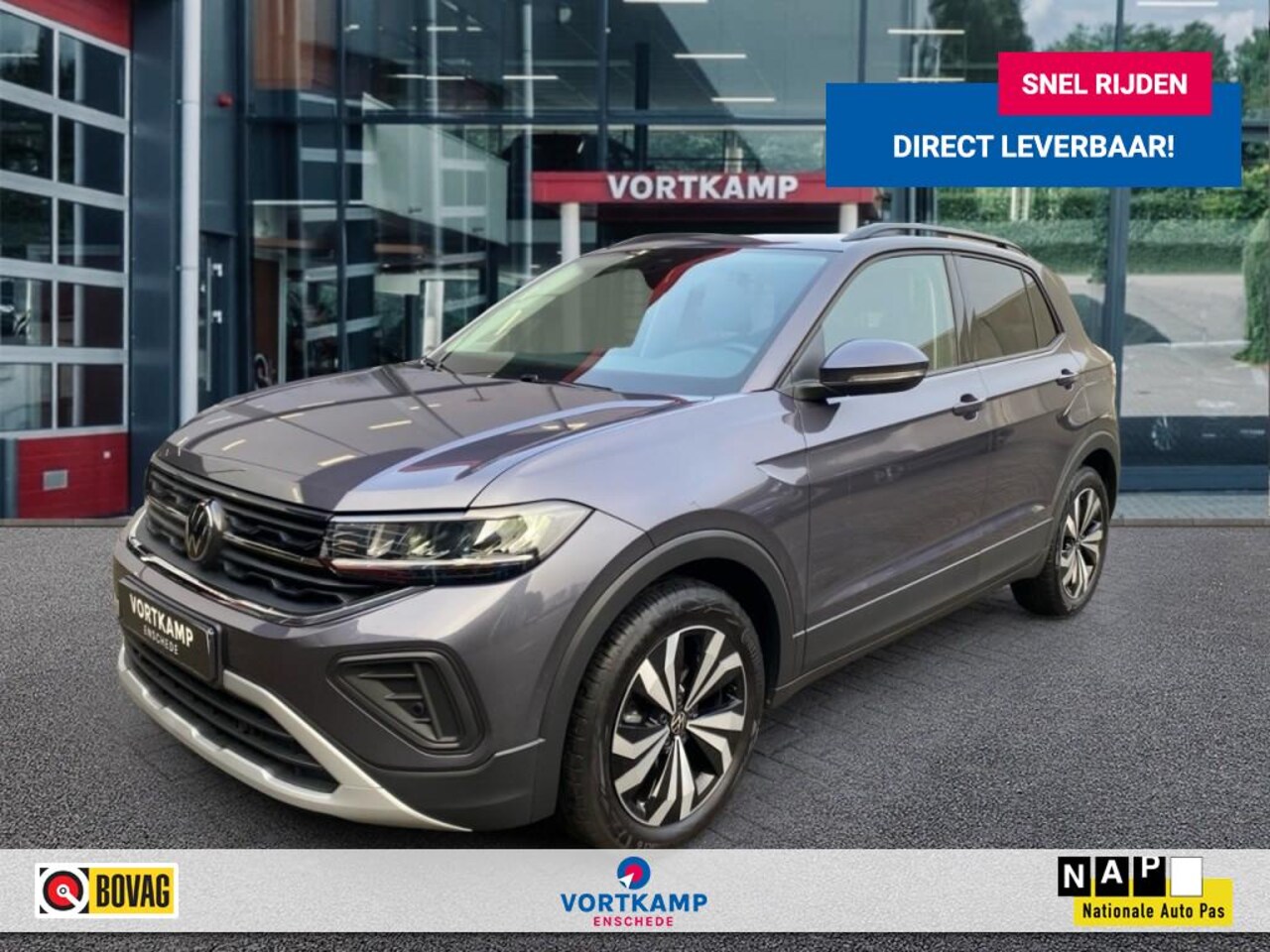 Volkswagen T-Cross - 1.0 TSI DSG LIFE CAMERA/STOELVERW/CARPLAY/LED - AutoWereld.nl