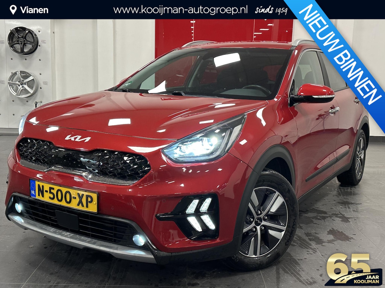 Kia Niro - 1.6 GDi PHEV DynamicPlusLine Trekhaak, 1300KG trekgewicht, Stoelgeheugen, Stuurverwarming, - AutoWereld.nl