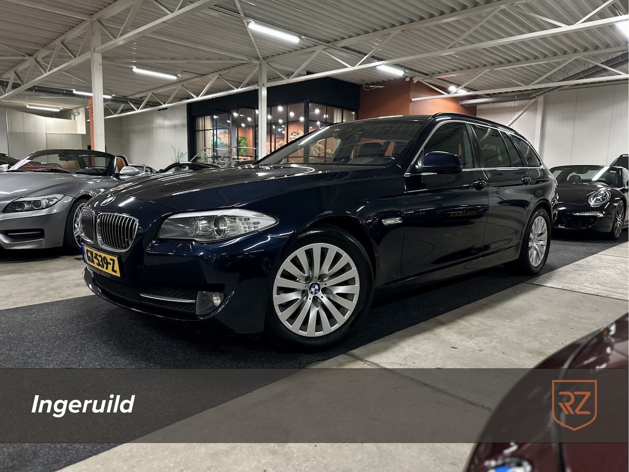 BMW 5-serie Touring - [F11] 525d Executive l Head-Up l Elek. trekhaak + achterklep l Sportstoelen - AutoWereld.nl