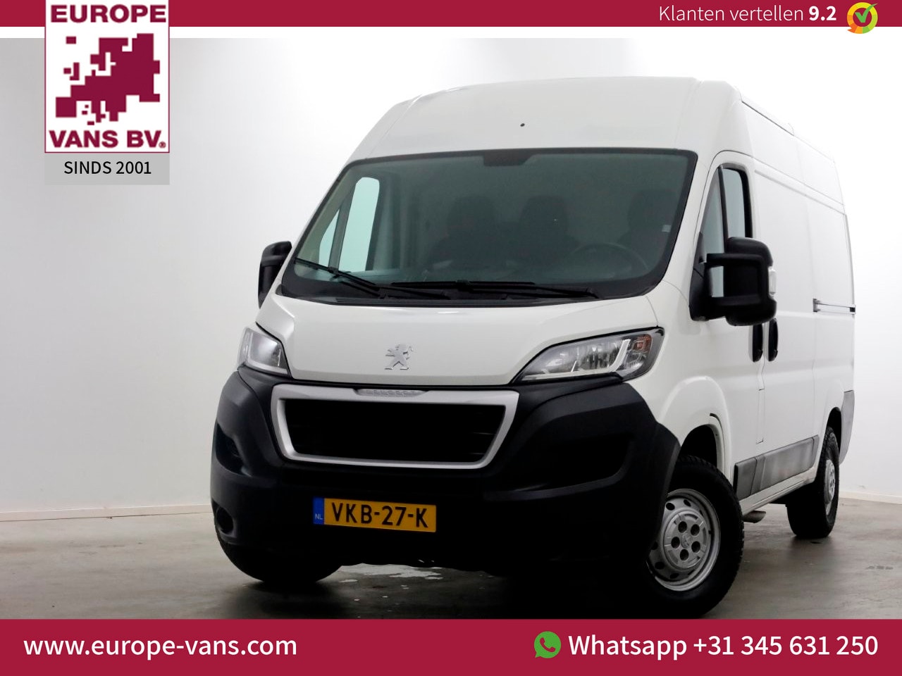 Peugeot Boxer - 2.2 BlueHDi 120pk L2H2 Premium Airco/Navi/2x Schuifdeur 04-2021 - AutoWereld.nl