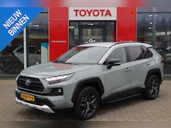 Toyota RAV4 - 2.5 HYBRID AWD ADVENTURE LEDER JBL BLIND SPOT STOEL/STUUR/VOORRUITVERW PARK-SENSOREN 360°