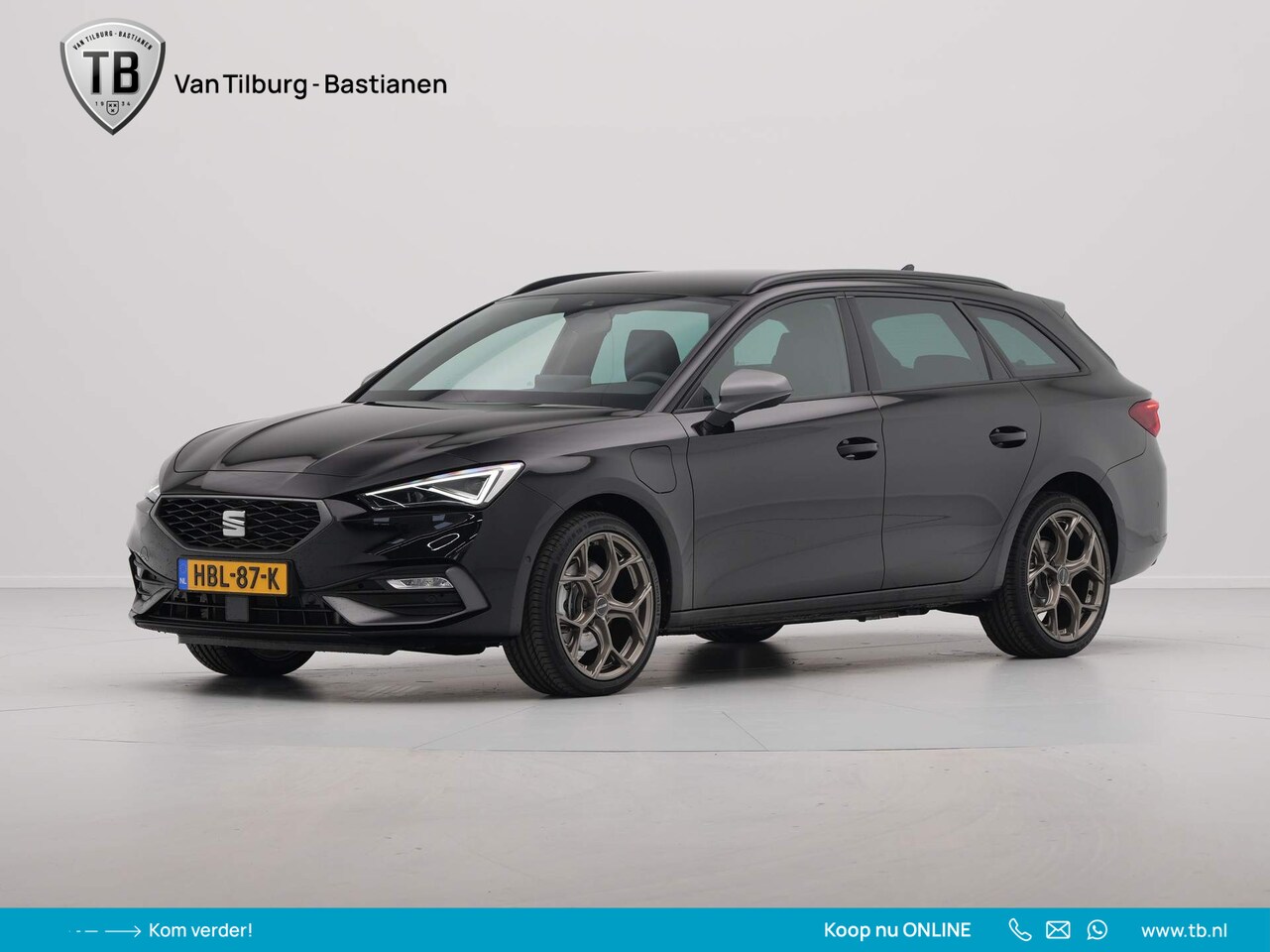 Seat Leon Sportstourer - 1.5 TSI e-Hybrid FR PHEV First Edition Navigatie Carplay Sideassist Pdc Camera - AutoWereld.nl