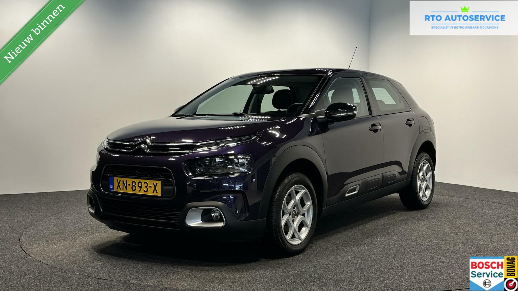 Citroën C4 Cactus - 1.2 PureTech Feel|Carplay|Nav|Cruise|AC| - AutoWereld.nl