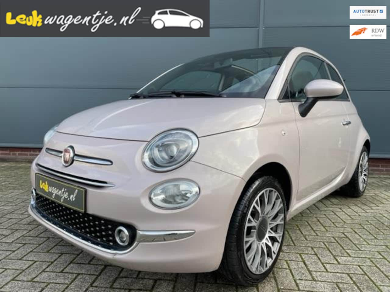 Fiat 500 C - 1.2 Rockstar Cabrio *carplay *climate *31.000 km - AutoWereld.nl