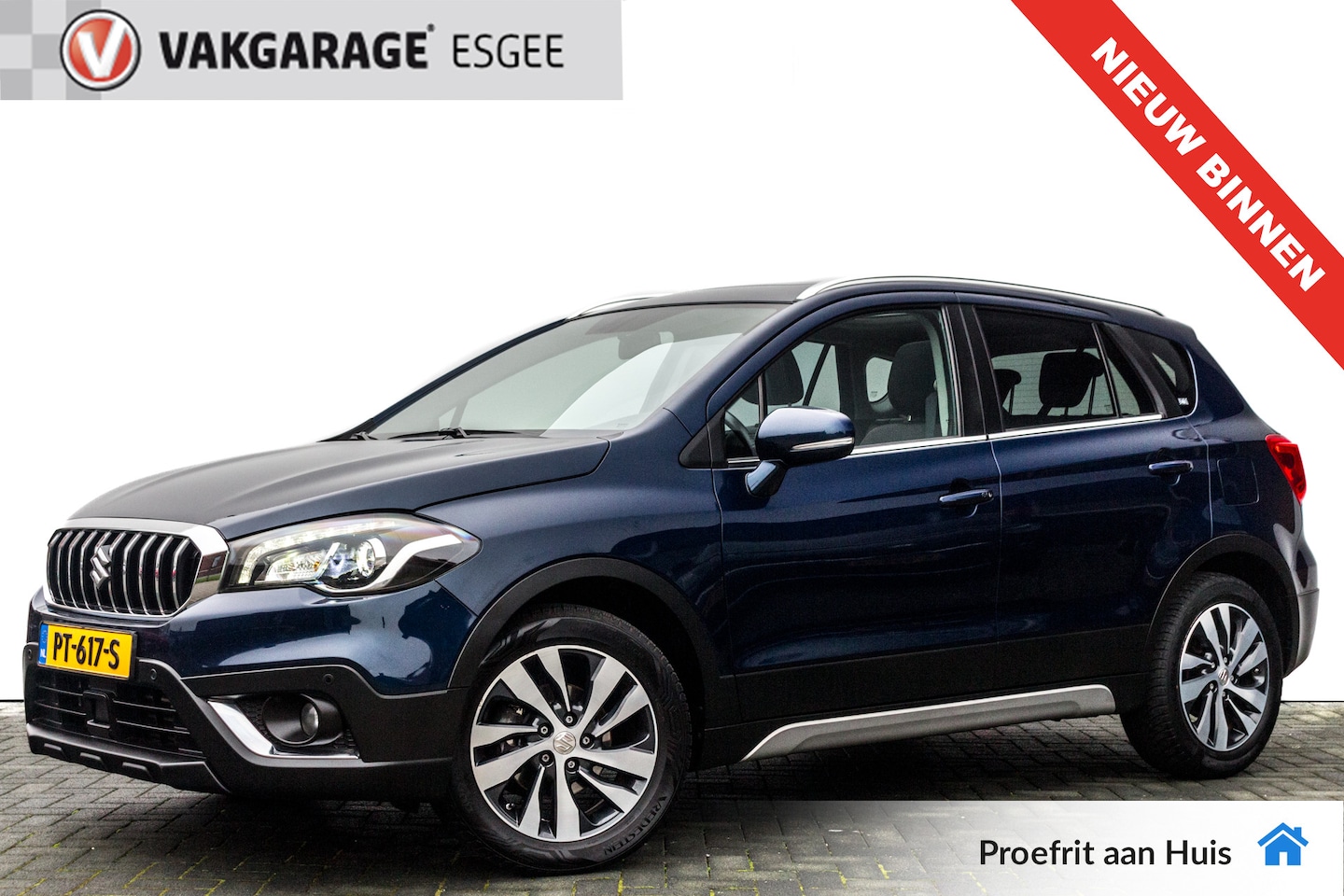 Suzuki S-Cross - 1.4 141 PK Boosterjet High Executive RIJKLAAR. | Panoramadak  | Leer | PDC V/A  | Clima | - AutoWereld.nl