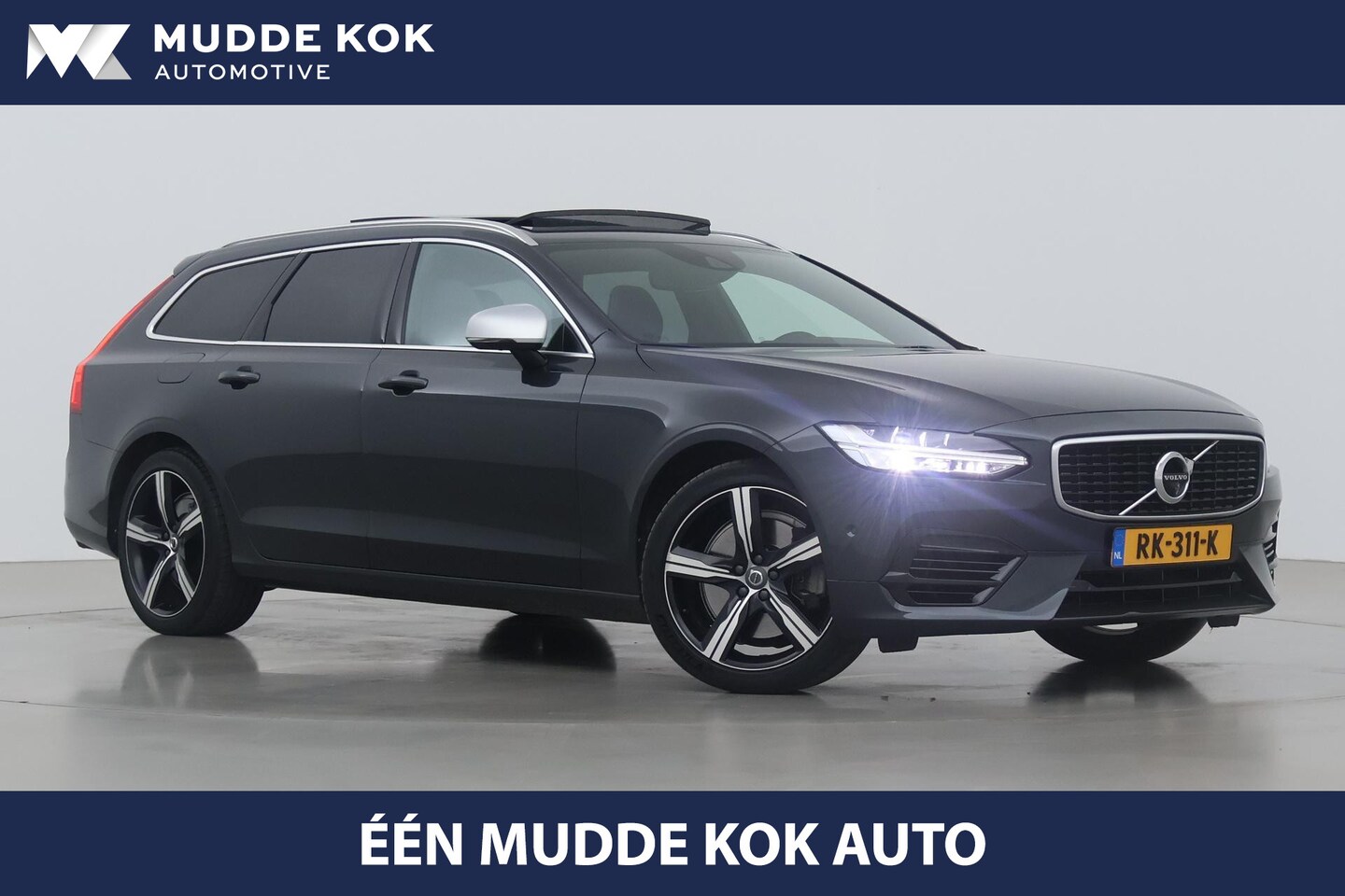 Volvo V90 - T8 AWD R-Design | Bowers&Wilkins | Luchtvering Achter | Head-Up | Trekhaak | Panoramadak | - AutoWereld.nl