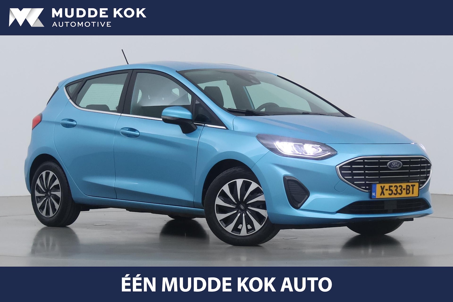 Ford Fiesta - 1.0 EcoBoost Hybrid Titanium | ACC | Winter-Pakket | Stoel+Stuurverwarming | Bluetooth - AutoWereld.nl