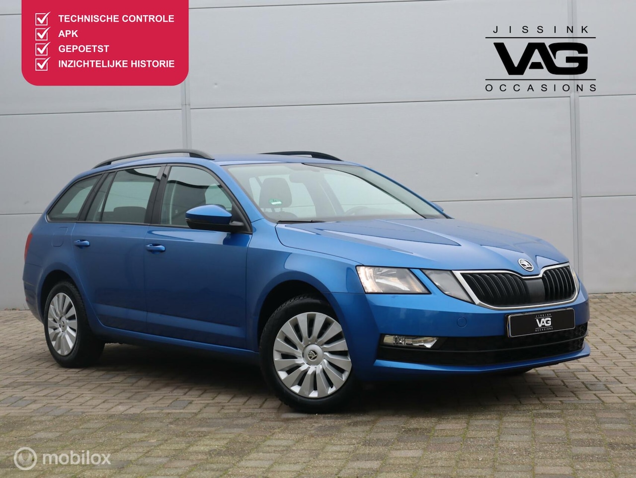 Skoda Octavia Combi - 1.0 TSI Airco CarPlay Navi Cruise LED - AutoWereld.nl