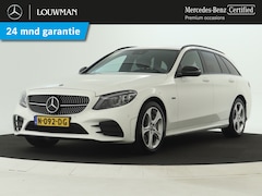 Mercedes-Benz C-klasse Estate - 300 e AMG | Achteruitrijcamera | Luchtvering | Trekhaak | Nightpakket | Sfeerverlichting |