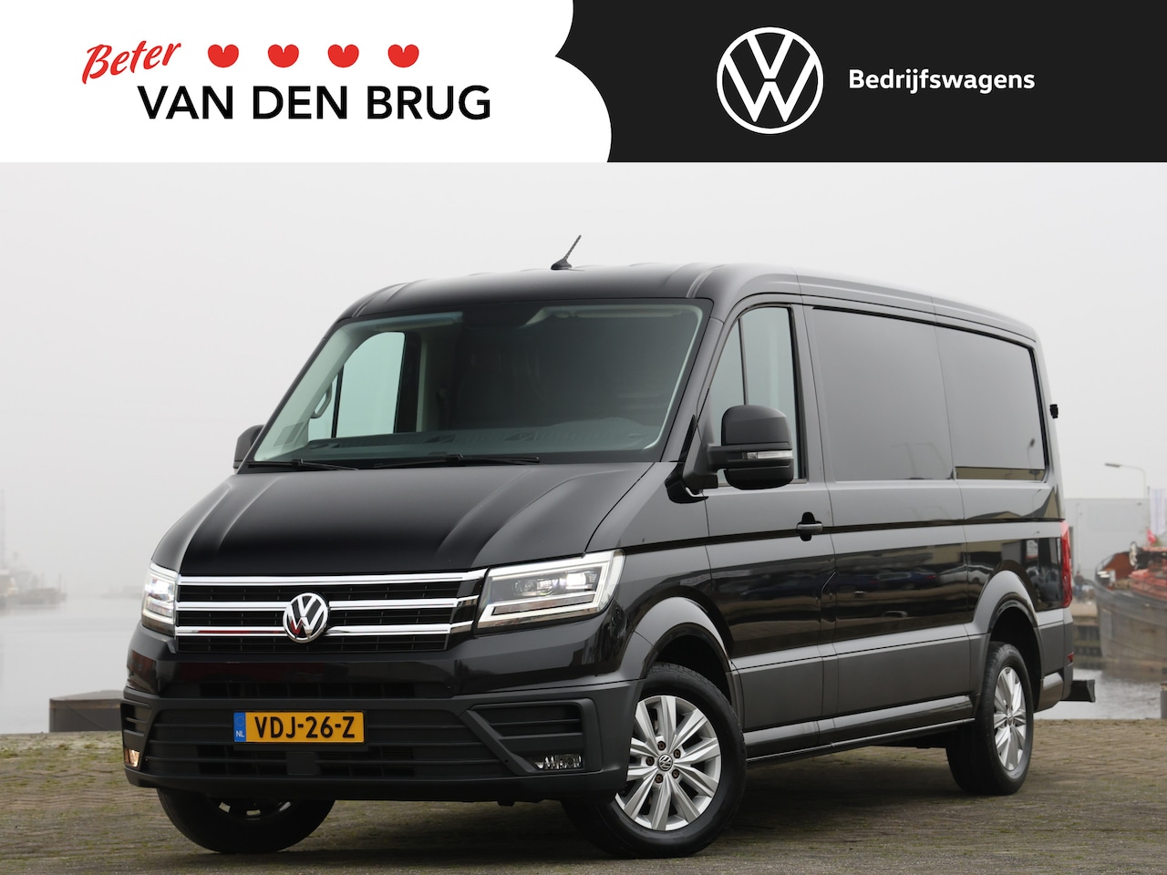 Volkswagen Crafter - 35 2.0 TDI 177PK Automaat L3H2 Highline | LED | Airco | Cruise | Navi | LM | Camera | Trek - AutoWereld.nl