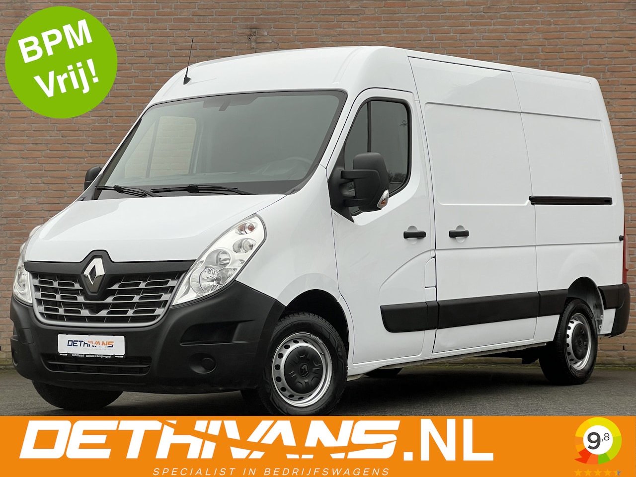 Renault Master - 2.3dCi 145PK L2H2 2x Schuifdeur / Trekhaak / Airconditioning / Euro6 - AutoWereld.nl