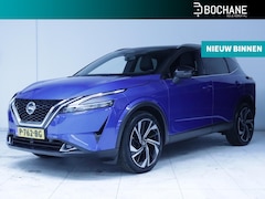 Nissan Qashqai - 1.3 MHEV Xtronic Tekna Plus Leder/Stoel/stuurverwarming/Panoramadak