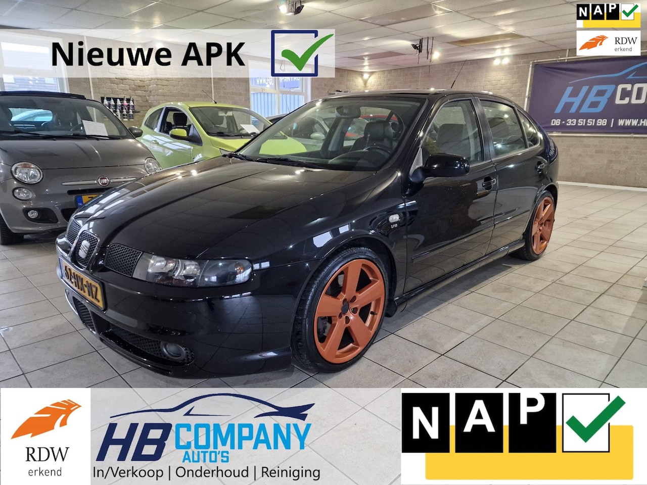 Seat Leon - 2.8 V6 Cupra 4 204 PK| Zeer nette auto - AutoWereld.nl