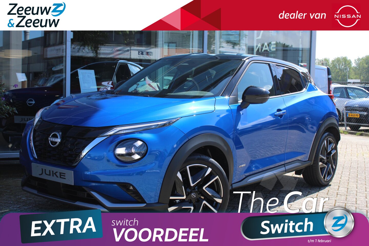 Nissan Juke - 1.6 Hybrid N-Design 143PK AUTOMAAT | NIEUWE MODELJAAR 2024 | €7.000,- KORTING | 12.3 Inch - AutoWereld.nl