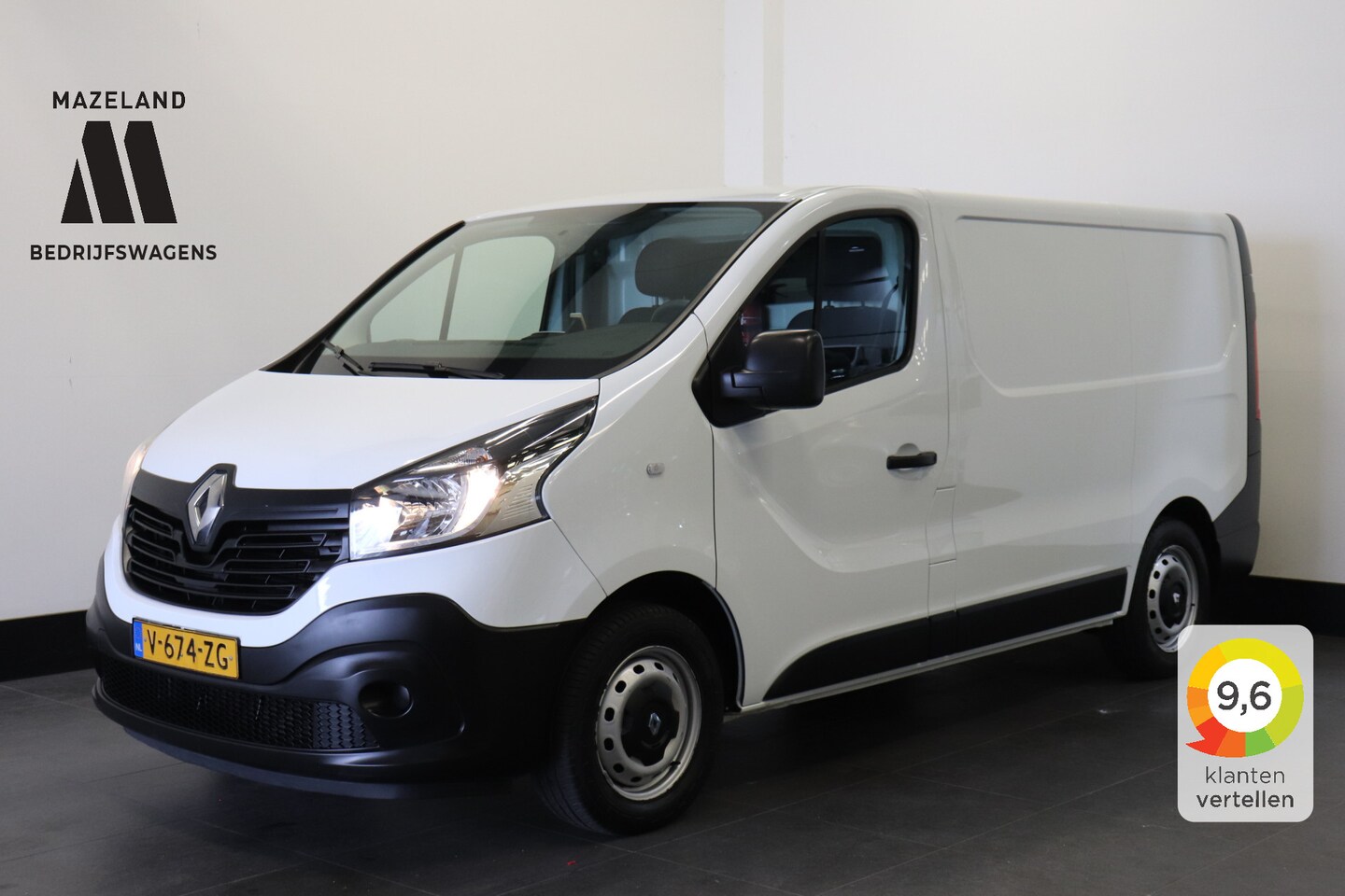 Renault Trafic - 1.6 dCi 125PK - EURO 6 Airco - Navi - Cruise - € 12.499,- Excl. - AutoWereld.nl