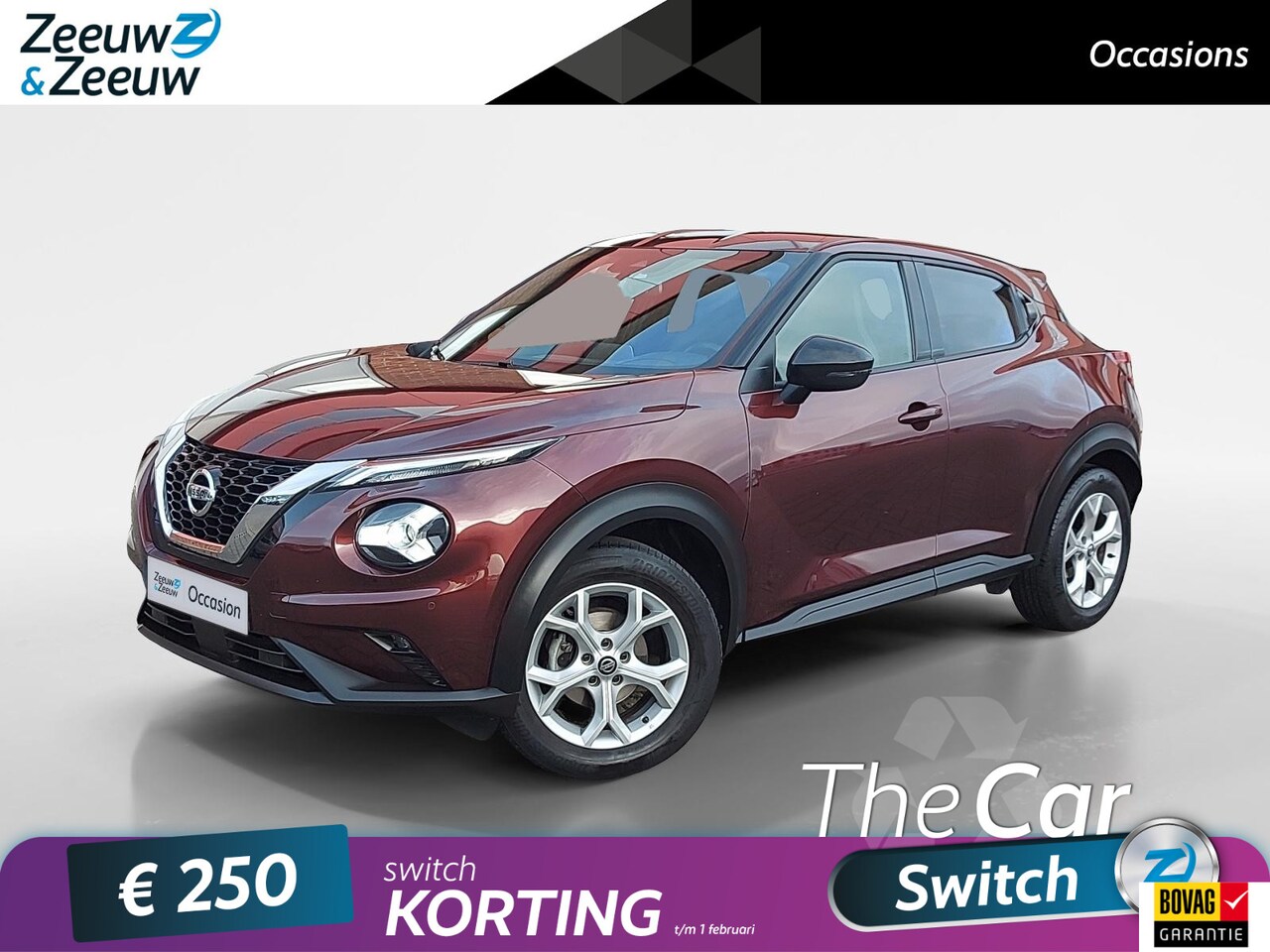 Nissan Juke - 1.0 DIG-T N-Connecta | Achteruitrijcamera | Parkeersensoren  achter | Navigatie | Apple Ca - AutoWereld.nl